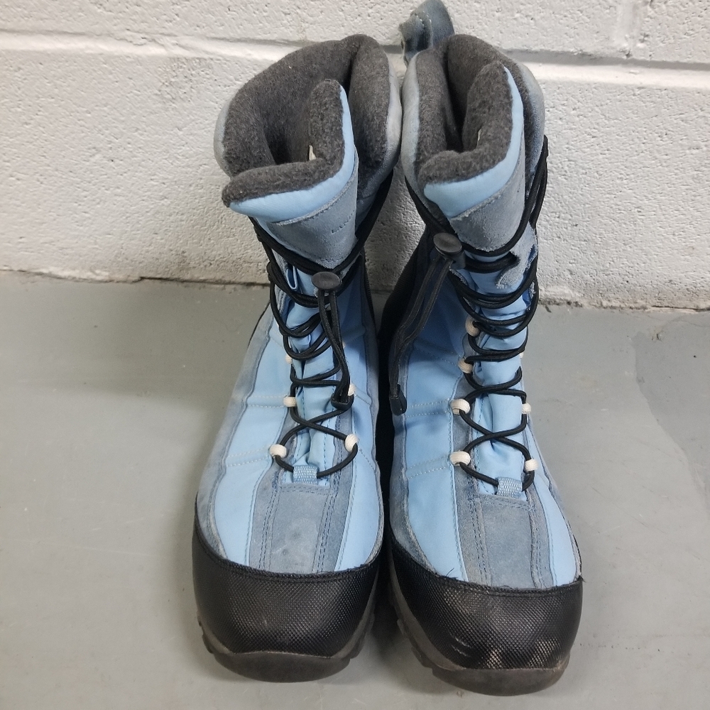 Lands End Blue & Black Insulated Winter Boots
